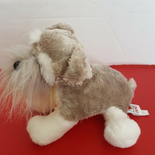 Ganz Webkinz Plush Dog Collectible Schnauzer HM 159 LOOKS GREAT No Code  EUC