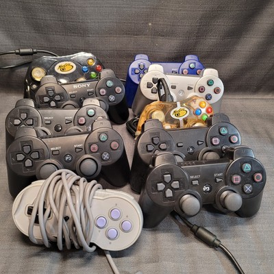 Lot of 10x Controllers For the Playstation 3 PS3, SNES & Xbox Consoles