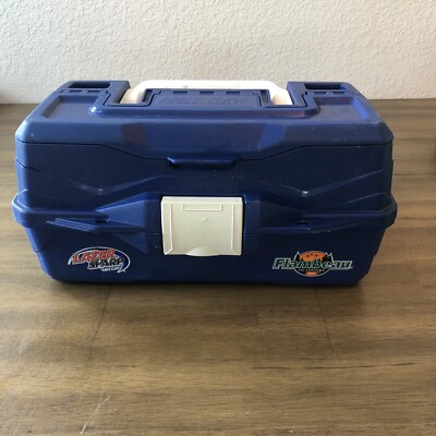Eagle Claw Lazer Sharp Go Fish Tackle Box Kit   New  Open Box