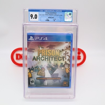 PS4 PlayStation 4 PRISON ARCHITECT - CGC GRADED 9.0 A+! NEW & Factory Sealed!