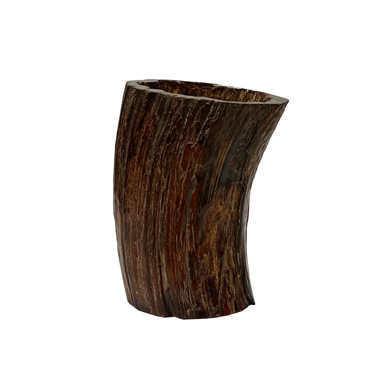 Handmade Chinese Ox Horn Look Brush Pen Holder / Brush Pot ws2999S Handmade Chinese Ox Horn Look Brush Pen Holder / Brush Pot ws2999S