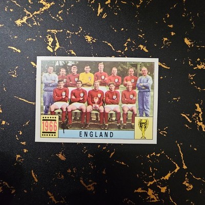 Panini World Cup Mexico 70 - Story - 1966 - England Team