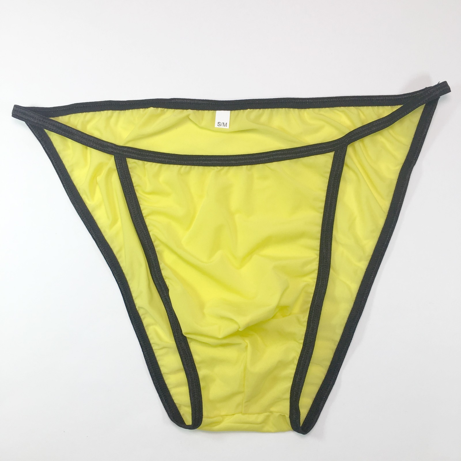 G3422 K342 Men's String Bikini Contoured Pouch Silky Soft