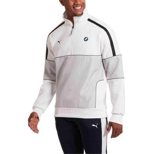 

[577779-02] Мужская толстовка Puma BMW Motorsport Life 1/2 на молнии, Белый
