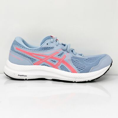 

Женские кроссовки Asics Gel Contend 7 1012A911 синие кроссовки размер 8,5, Синий, Gel Contend 7