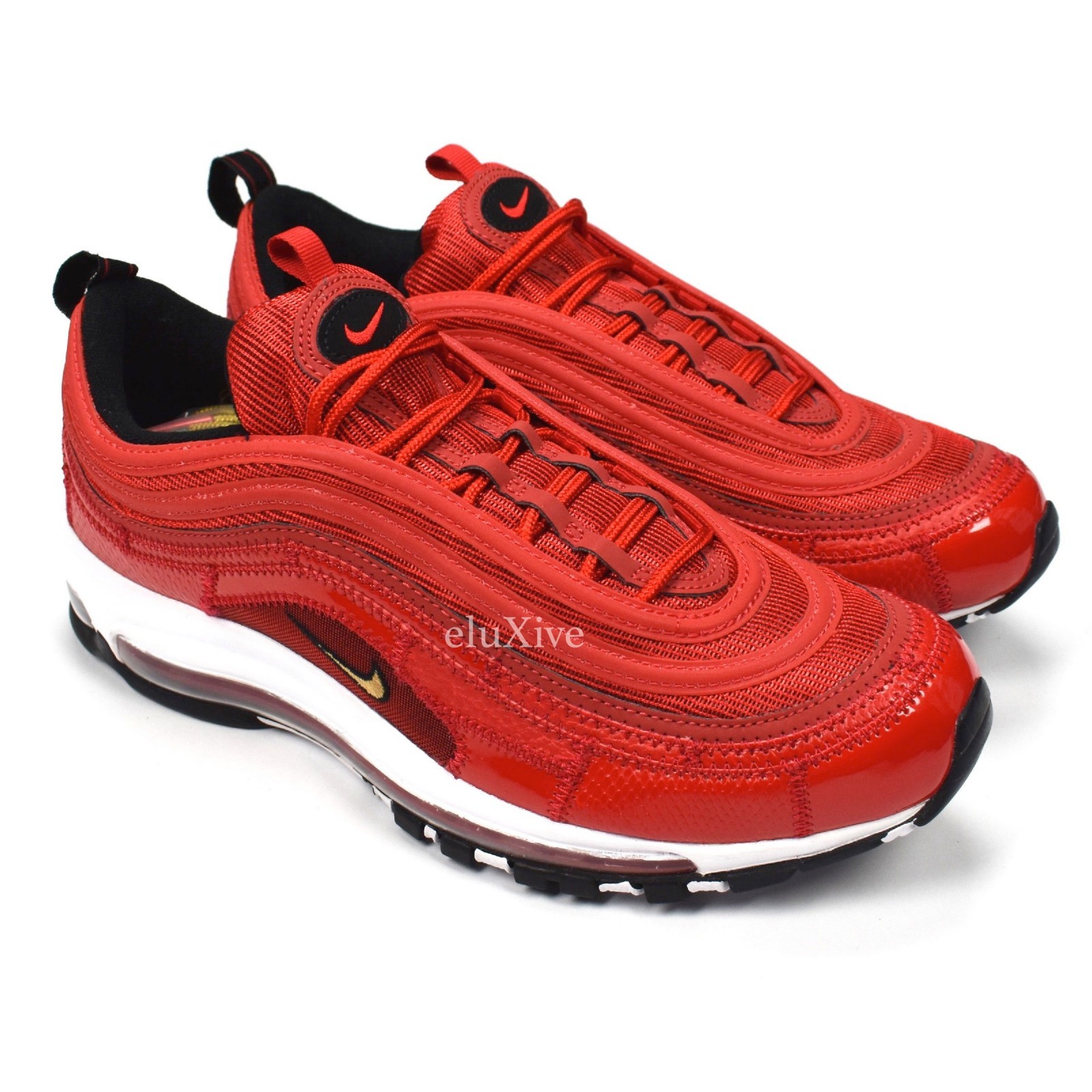 Nike Air Max 97 Cr7 Cristiano Ronaldo Portugal Patchwork Red US 7.5 for sale online | eBay