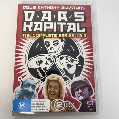 DAASキャピタル ダグアンソニーオールスターズ DAAS Kapital  Complete Series 1＆2  2-DVD Set   DAAS Kapital Complete Series One and Two     NON-USA FORMAT  PAL  Reg.0 Import Australia  Tim Ferguson DAAS Kapital - Complete Series 1 2 D.A.A.S. DVD 1991 Doug