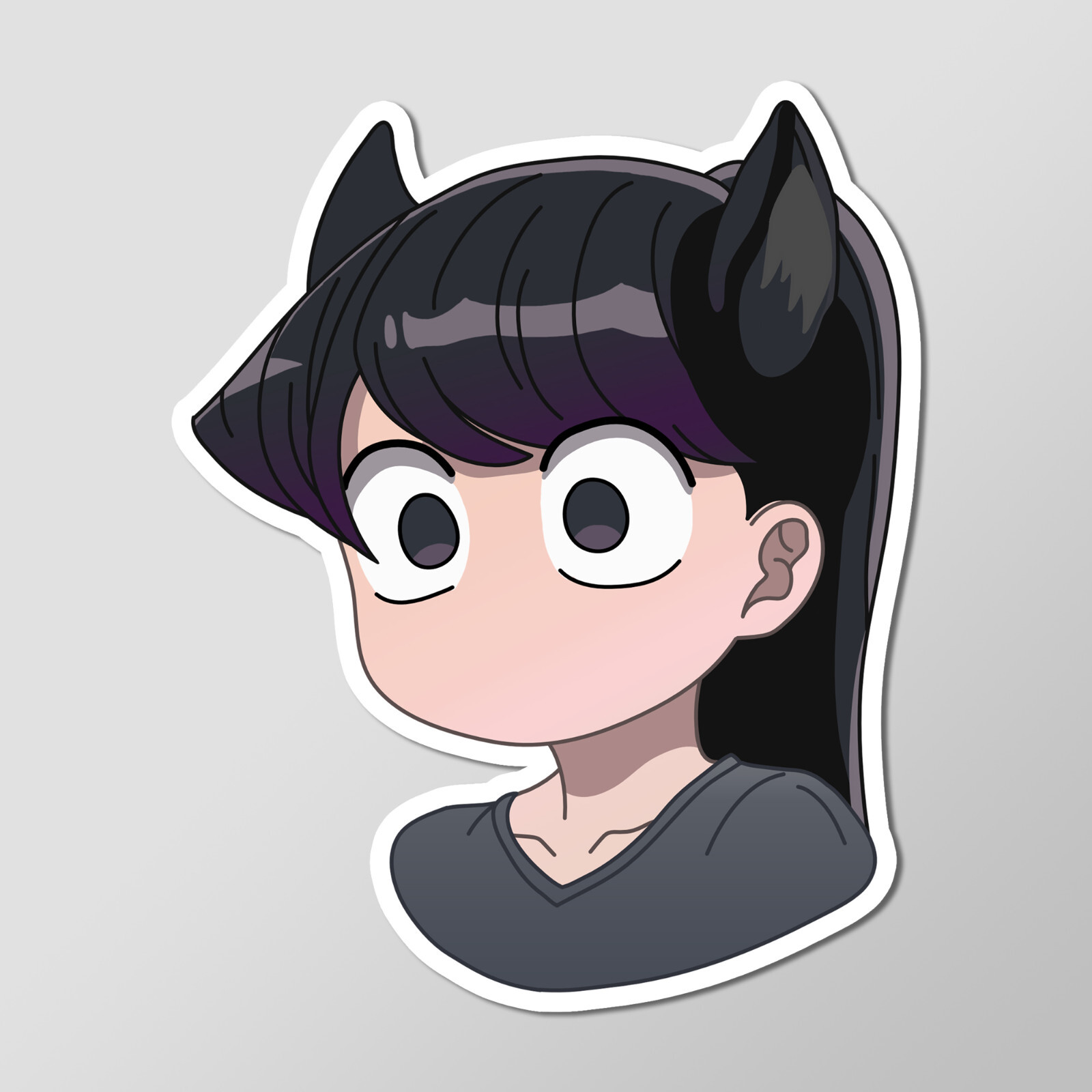 Komi Can't Communicate Anime, Komi-San w/ Cat Ears Vinyl