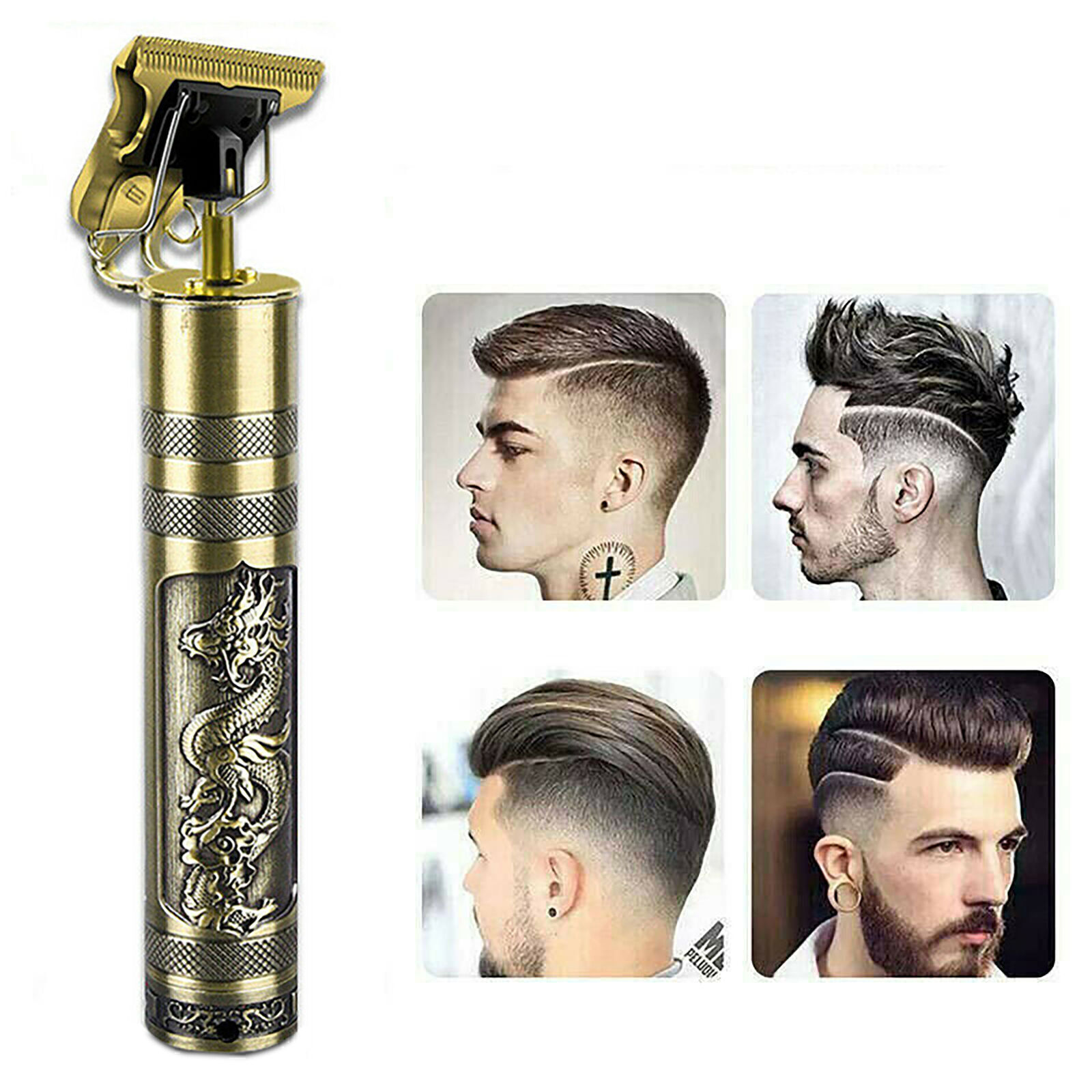 Professional Hair Clippers Beard Trimmer Shaving Machine Cutting Cordless Barber