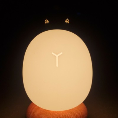 Night Light Rabbit Deer Soft Silicone New Design White and Warm White Lovely Lam