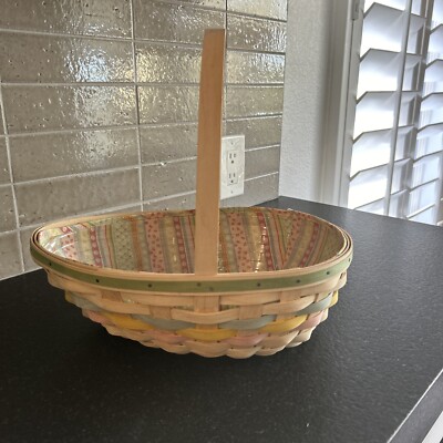 longaberger 2009 Large Easter Basket Combo