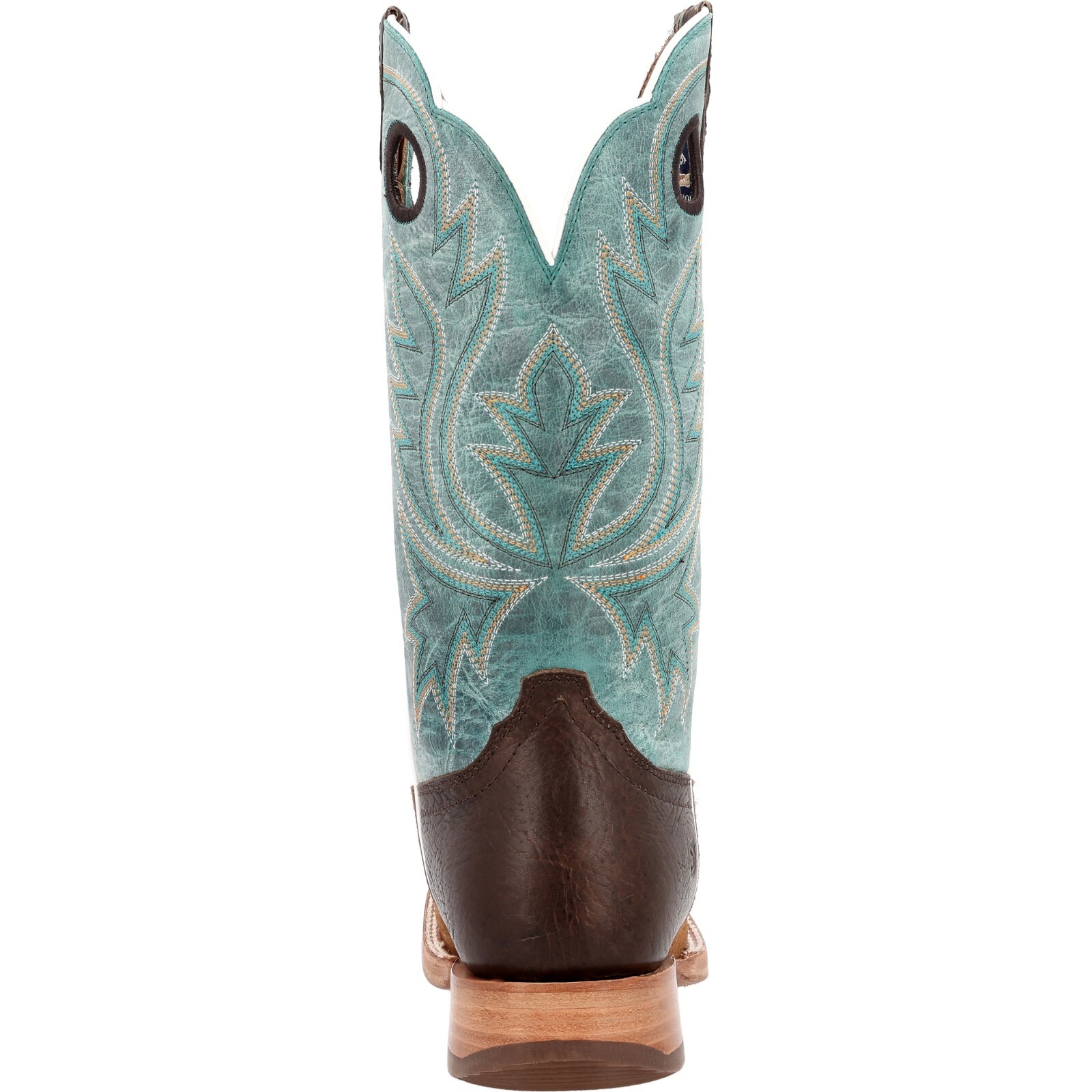 Pre-owned Durango Boots Durango® Prca Collection Roughout Western Boots Ddb0467 - All Sizes - In Whiskey Tobacco And Aqua