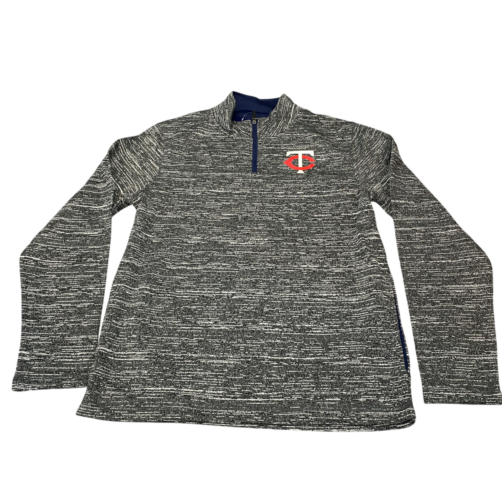 Twins ジャケット Majestic Men's Minnesota Twins Majestic Navy On-Field Therma Base