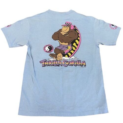 Vintage T&C Town Country 1986 Thrilla Gorilla T-shirt Surf Vintage T&C Town Country 1986 Thrilla Gorilla T-shirt Surf