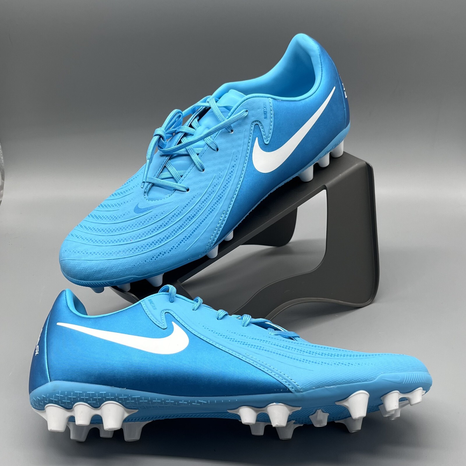 Sz 10 - Nike Phantom Gx II 2 Academy AG Blue Fury-White Sz 10  [FJ2552-400]