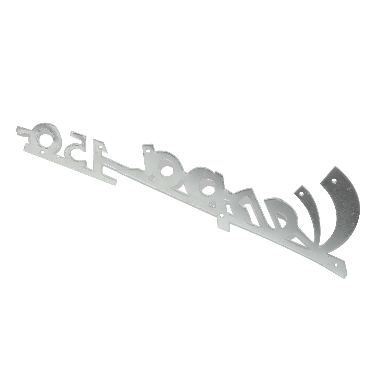 New Vespa 150 Badge with White & Green Piaggio P Decal  