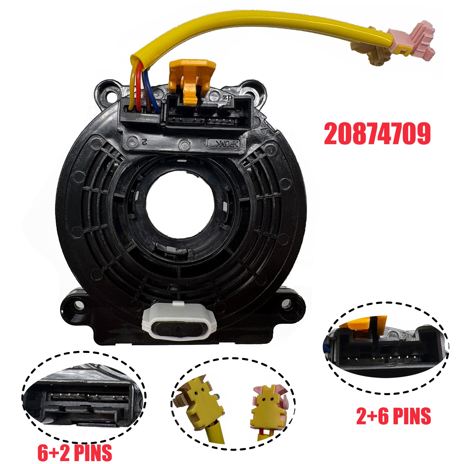 96628650 Spiral Cable Clock Spring Steering Wheel Reel 20874709