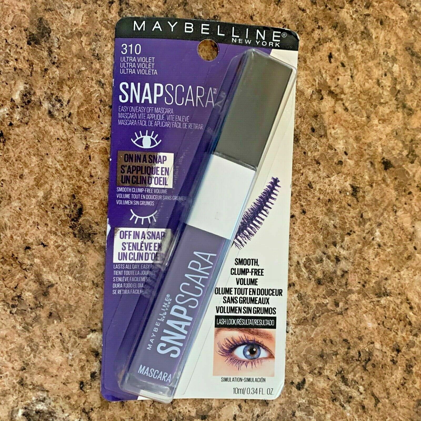 Maybelline NY Snapscara Mascara 310 Ultra Violet Easy on Easy off
