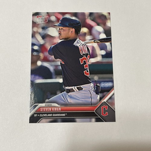 MLB - 【Topps】 Road To Opening Day Steven Kwan 2025 Topps NOW Road To Opening Day Steven Kwan On Card Auto