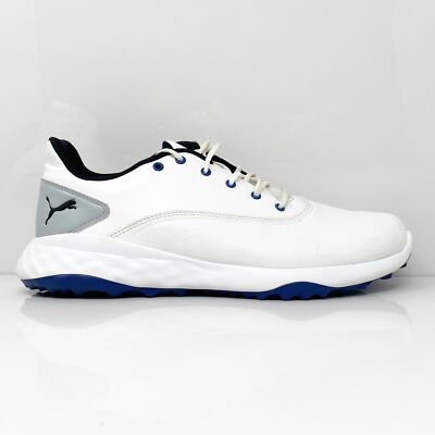 Puma Mens Grip Fusion 189425 01 Белые кроссовки Кроссовки Размер 10,5, Белый, Grip Fusion
