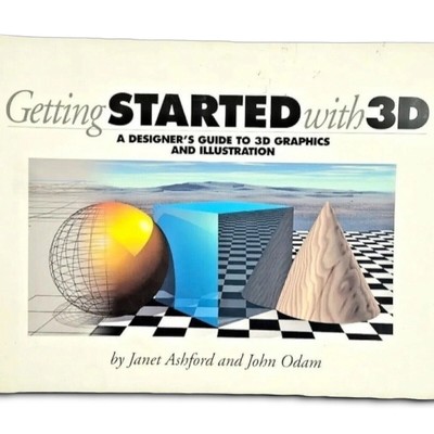 3D Graphics Illustration Guidebook For Use with Any 3D Program Vintage 1998