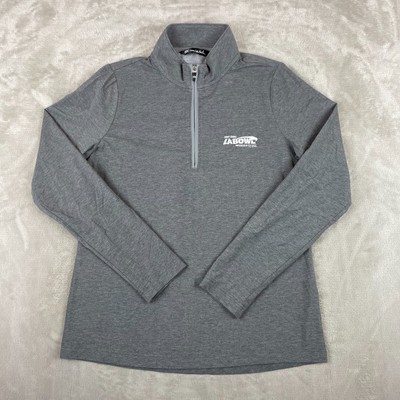 Travis Matthew Quarter Zip Pullover Men Medium Grey Jimmy Kimmel LA BOWL NWOT