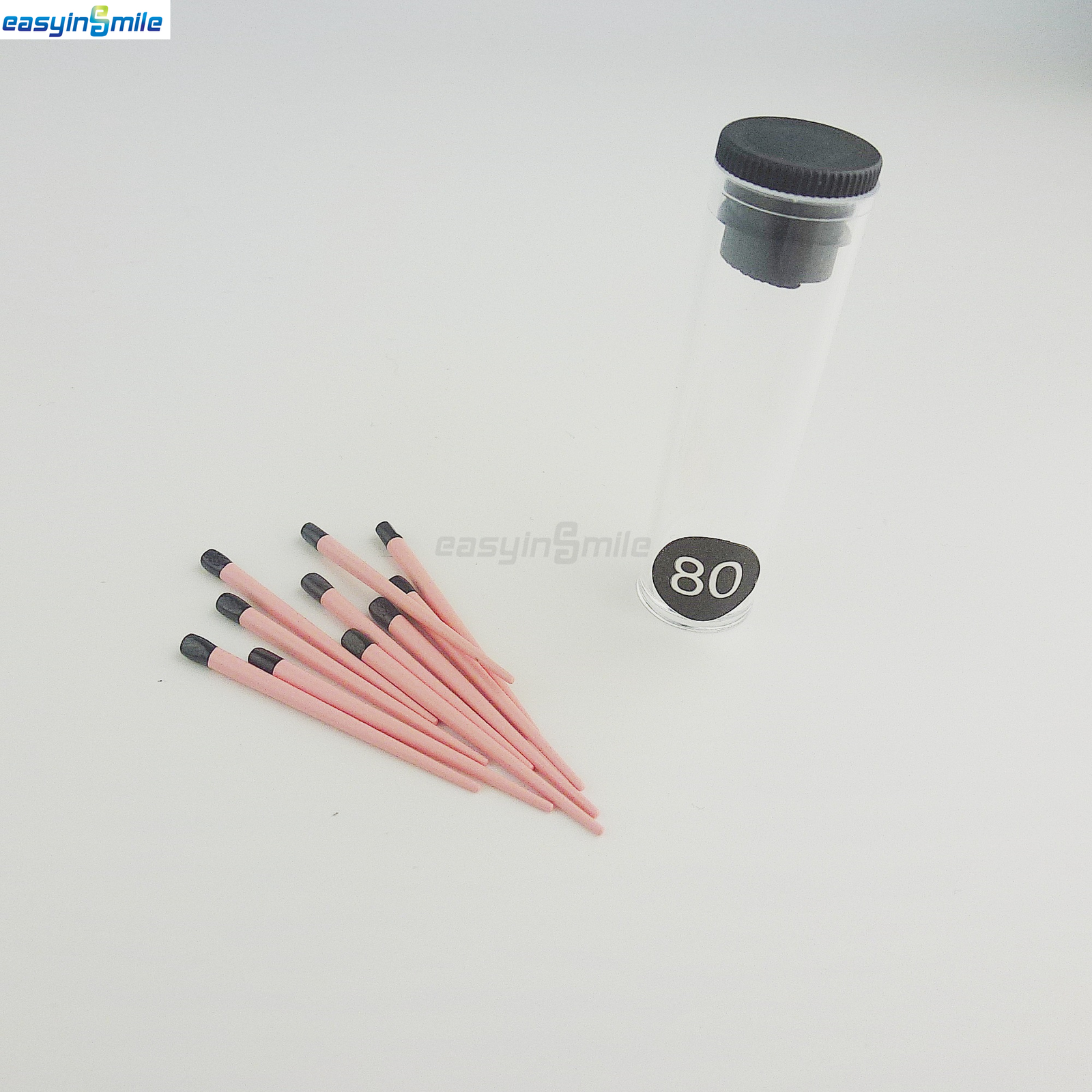 60/120 Pc Easyinsmile Dental Gutta Percha Points Endo.02/.04/.06 Taper 15#-80# 