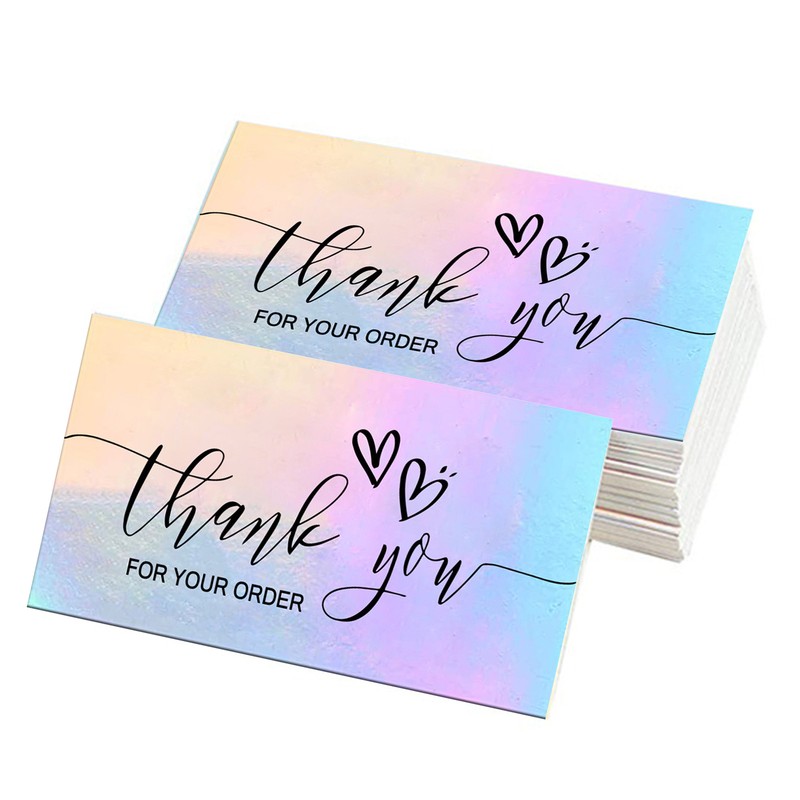 Colorful Thank You Card Graduation Cards Widely Use for Decorating Gift Boxes