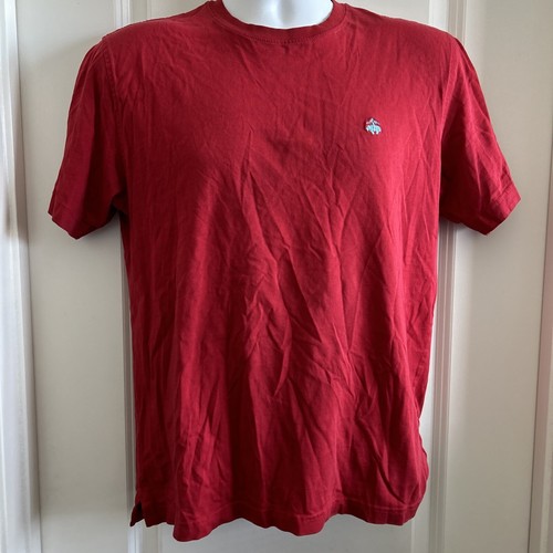 Brooks Brothers Sheep Logo T-Shirt Mens Size Medium Red