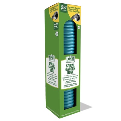 25ft Spiral Hose Green