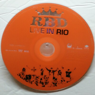 Rebelde RBD Live in Rio (DVD, 2007, Widescreen) DISC ONLY SHIPS FREE