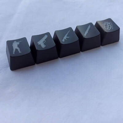 5pcs/Set Keyboard Keycap Key Caps Keyboards Cover Case Replacement Accessories