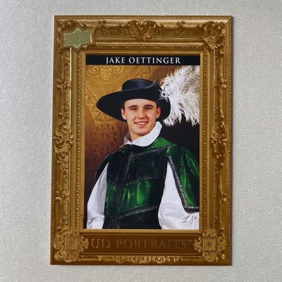 2023 Upper Deck Series 1 #P-9 Jake Oettinger UD Portraits