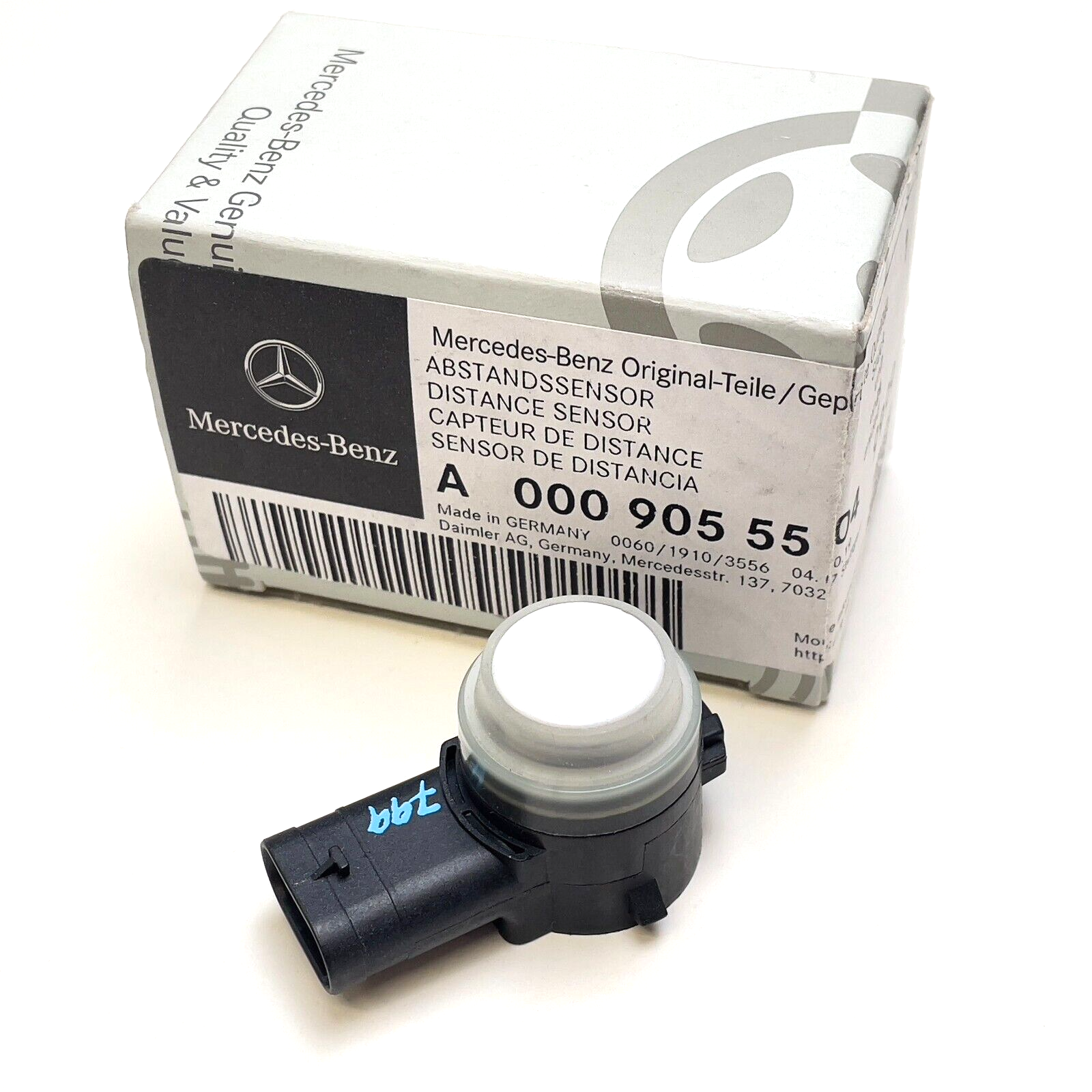 New Genuine Mercedes W213 W205 W167 Parking Sensor White 799 A C E GLC GLE AMG
