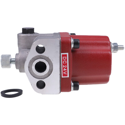 24V Single Terminal Fuel Shutoff Solenoid Valve For Cummins N855 N14 M11 K38 K50