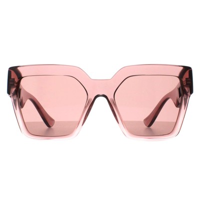 Pre-owned Versace Sunglasses Ve4458 543573 Brown Transparent Light Brown