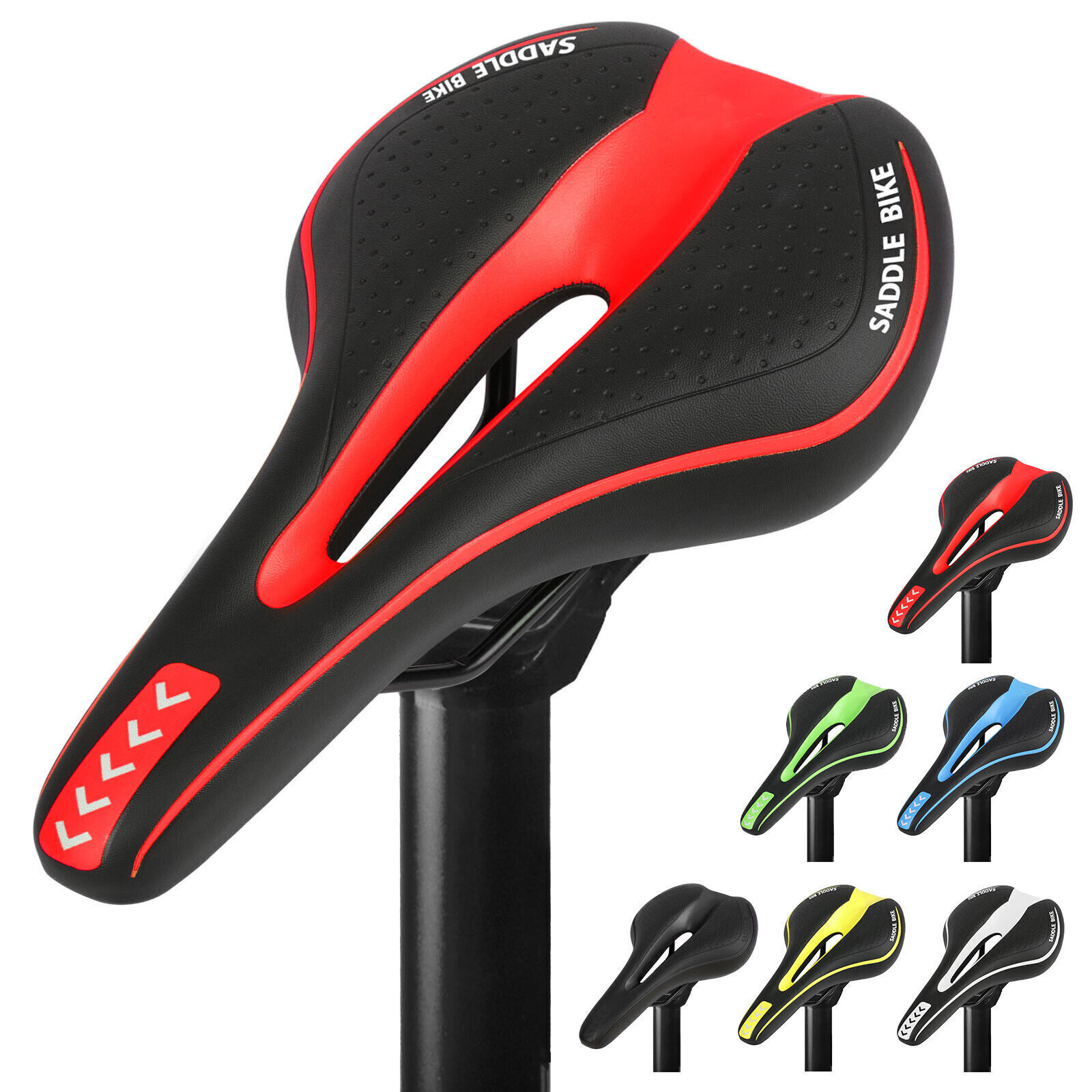 Saddle Mtb Bike Seat Soft Cushion Pad With Shock Absorbing