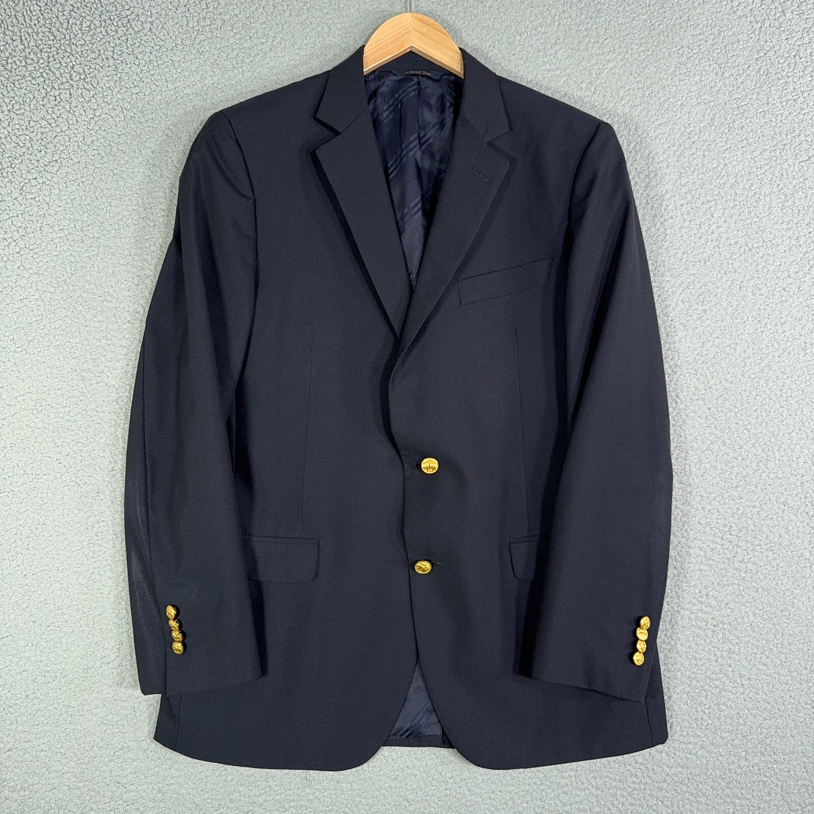 美品Brooks Brothers ネイビーチェスターコートLoro Piana 美品Brooks Brothers ネイビーチェスターコートLoro Piana