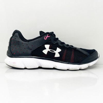 

Кроссовки для бега Under Armour Womens Micro G Assert 6 1266252, черные, размер 9,5, Черный, Micro G Assert 6