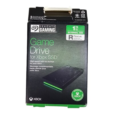 Seagate 1TB Game Drive SSD for Xbox (STLD1000400)