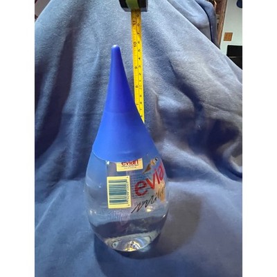 Evian Millennium 2000 Limited Edition Glass Water Bottle 1L