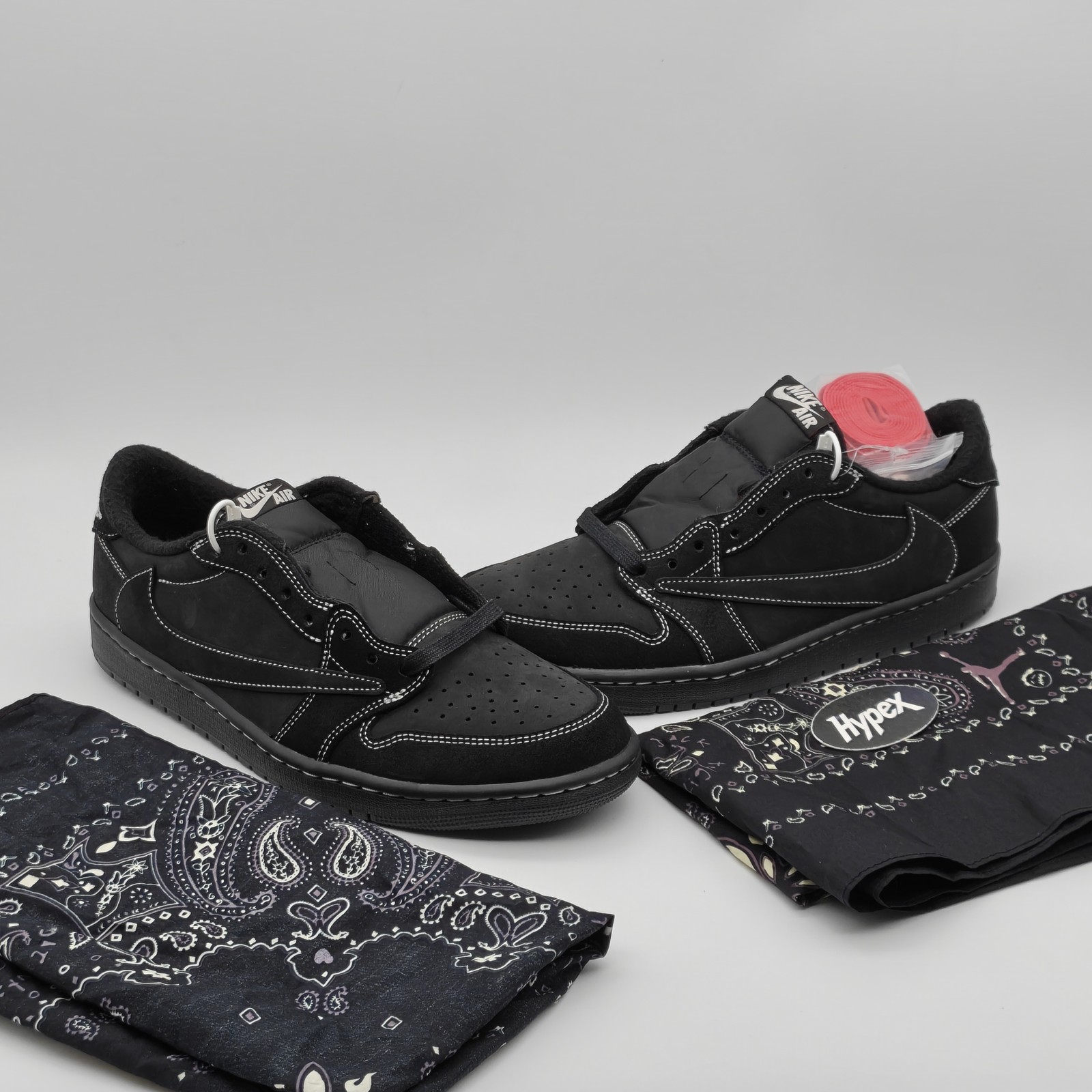 Jordan 1 Retro Low OG SP Travis Scott Black Phantom - DM7866-001