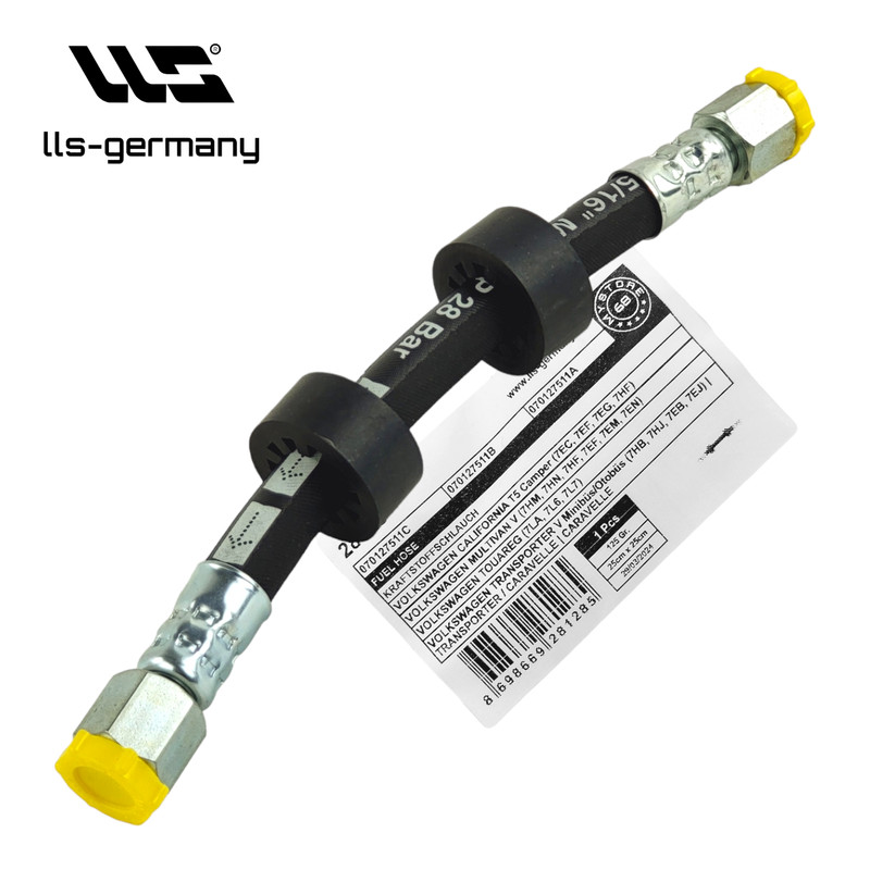 Original Lls Conduite Pour Carburant Pour Vw Transporter T5 2.5 Tdi 070127511c