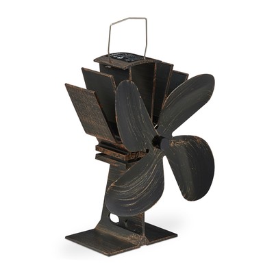 kachelventilator voor houtkachel - zonder stroom - haardventilator - ventilator