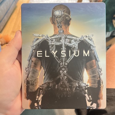 Elysium Steelbook Edition Blu-ray + DVD Matt Damon Action Movie