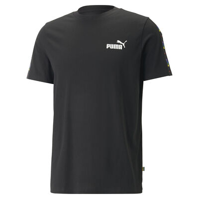 

Мужская футболка PUMA Essentials Tape Love Is Love, Black - black, Basics