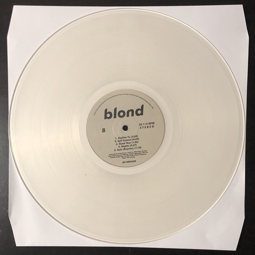 Frank Ocean - Blonde Vinyl Record - DAMAGED/WARPED - DECORATION ONLY