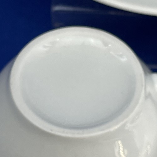 IKEA 365+ Susan Pryke Stoneware Pair Of Coffee Cups & Saucers White