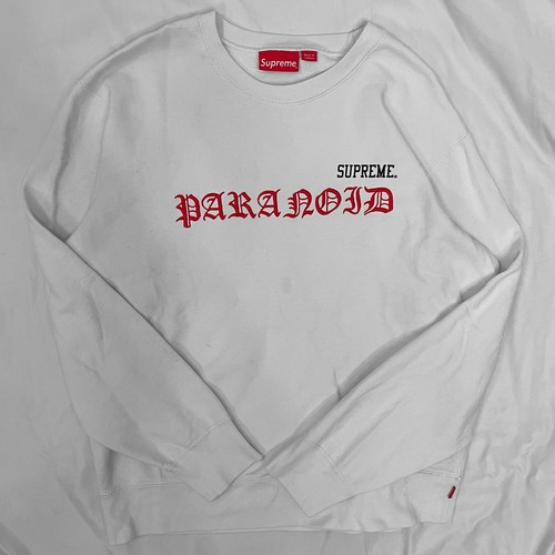 2016 Supreme / Black Sabbath Paranoid Sweatshirt Jumper
