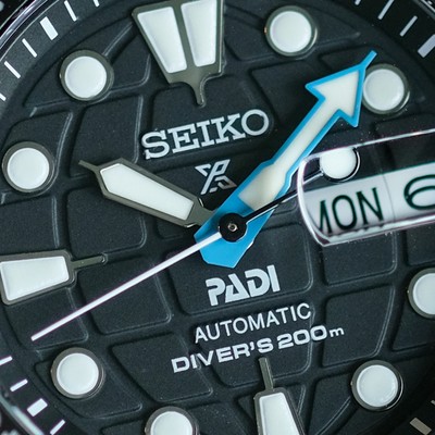 Pre-owned Seiko Prospex Srpg19k1 Padi King Turtle Automatic 200m Diver Men Watch Warranty